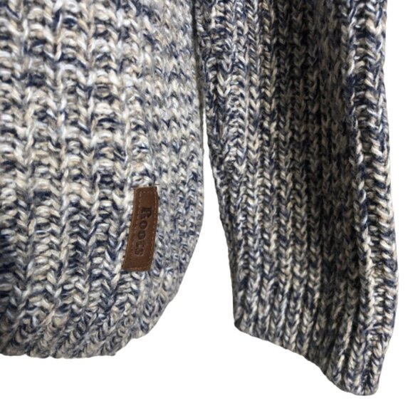 Roots long cotton & wool blend sweater - Picture 9 of 14